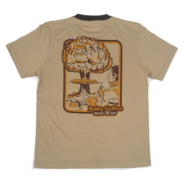 OSITMEN MAKE COFFEE NOT WAR BROWN