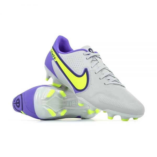 NIKE LEGEND 9 ACADEMY FG/MG GREY FOG/VOLT SAPPHIRE/GRIS GRENOUILLE/SAPHIRRE/VOLT