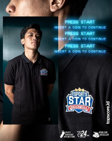 ESPORTS POLO SHIRT EVERGREEN BLACK