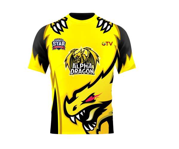 ESPORTS JERSEY ESI DRAGON YELLOW