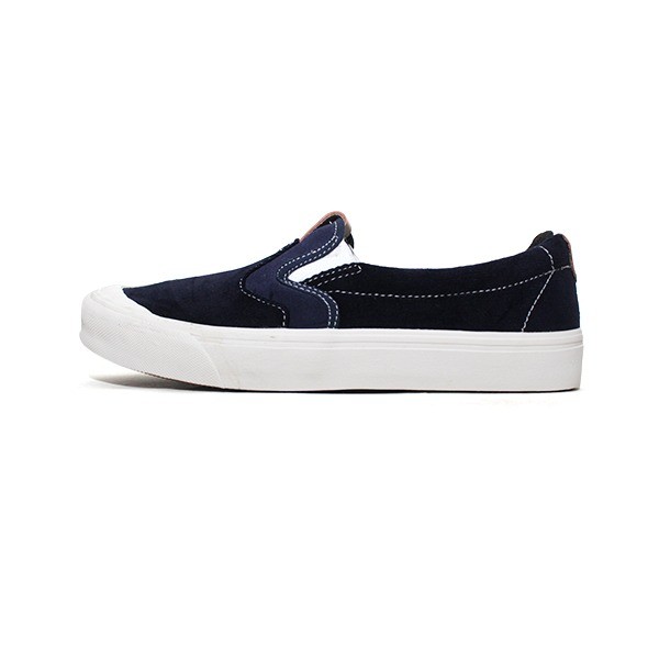 SAGE FOOTWEAR GLIDE SLIP ON NAVY CORDUROY