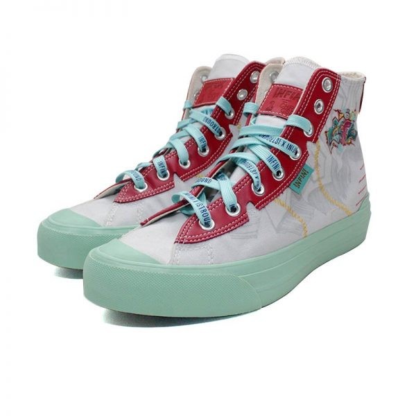 INFINI INFINI X 1STROUND HI - FRIEND & FAMILY WHITE/RED/GREEN