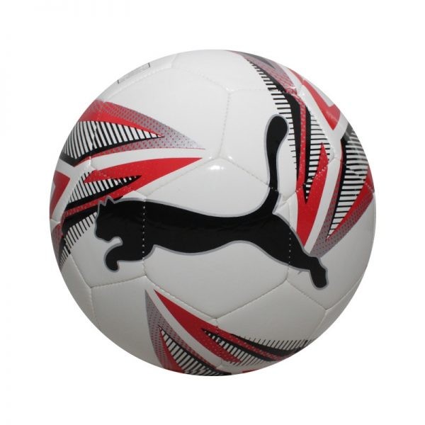 PUMA BOLA SEPAK FTBL PLAY BIG CAT BALL WHITE/BLACK/PUMA RED