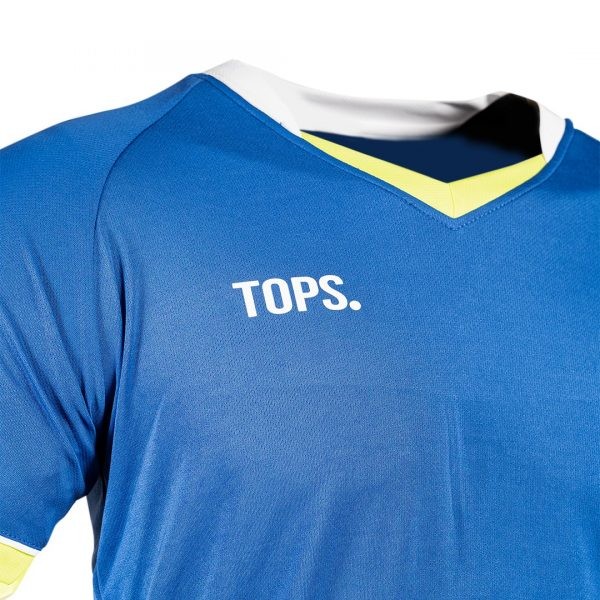 TOPSCORE BASIC JERSEY TOPS BLUE