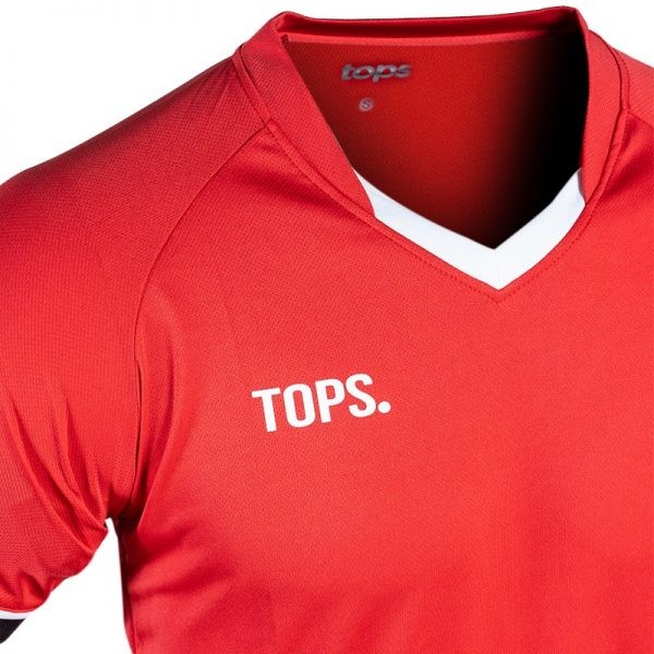 TOPSCORE BASIC JERSEY TOPS RED