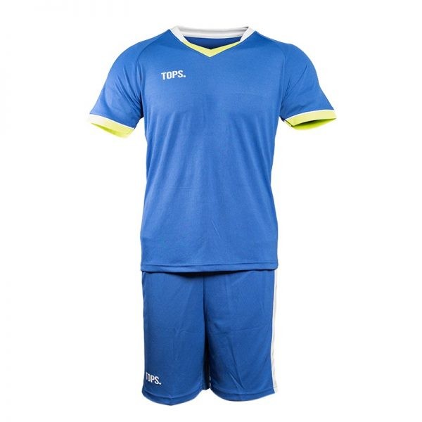 TOPSCORE BASIC JERSEY TOPS BLUE
