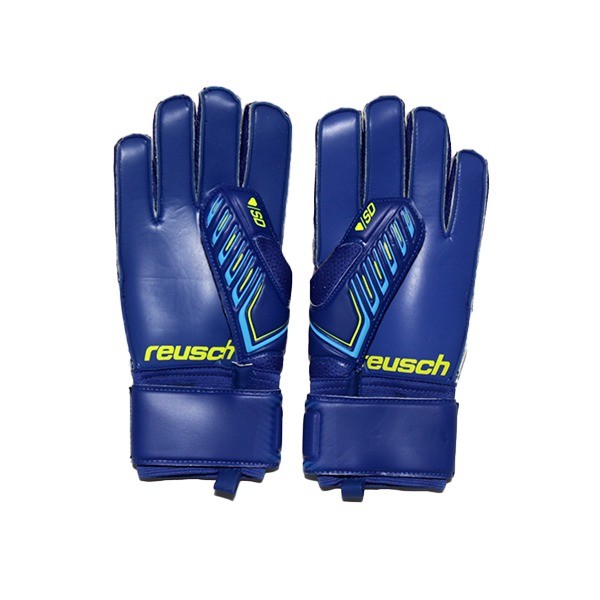 REUSCH GLOVES ARROW SD FINGER SUPPORT 4949 DEEP BLUE/SAFETY YELLOW/DEEP BLUE