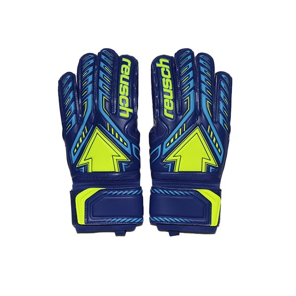 REUSCH GLOVES ARROW SD FINGER SUPPORT 4949 DEEP BLUE/SAFETY YELLOW/DEEP BLUE