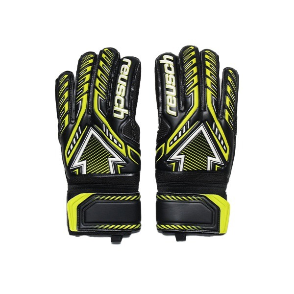 REUSCH GLOVES ARROW SD 7040 BLACK/LIME GREEN/LIME GREEN