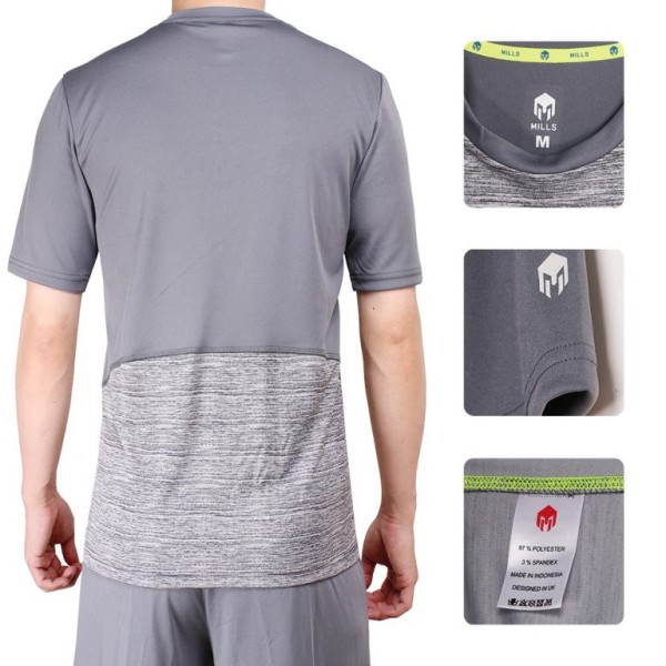 MILLS MILLS FOOTBALL JERSEY CATIONIC 1001 CHARCOAL