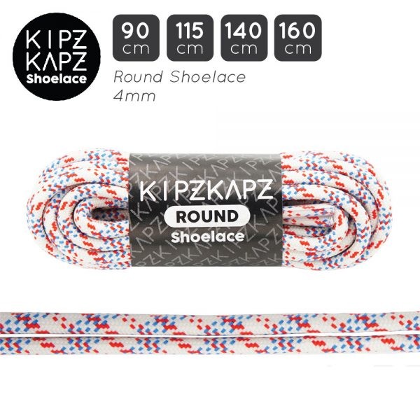 KIPZKAPZ KIPZKAPZ ROUND RS67 WHITE BLUE RED