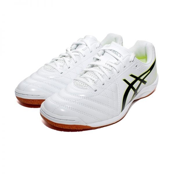 ASICS CALCETTO WD 8 WHITE/BLACK