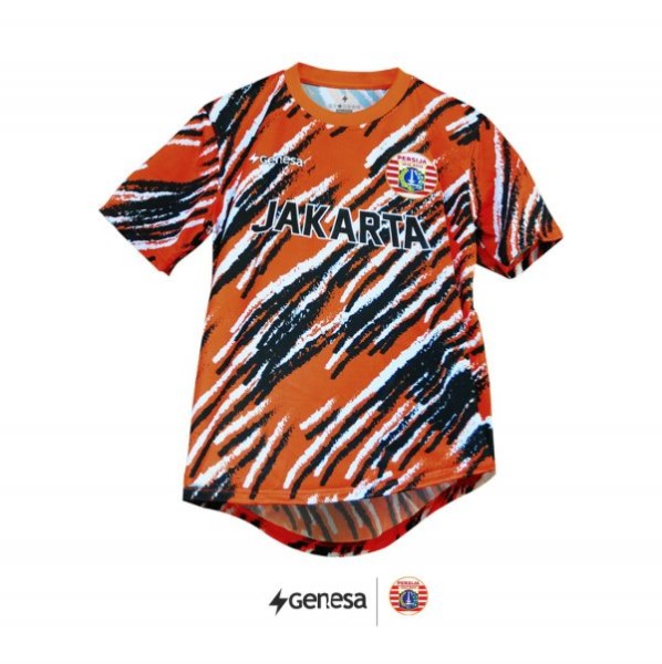 GENESA JERSEY PERSIJA MUDA PRE MATCH ORANGE