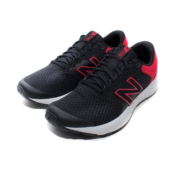 NEW BALANCE 420 RUN V2 BLACK/RED/ME420LR2