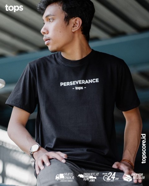 TOPSCORE PERSEVERANCE TOPS BLACK