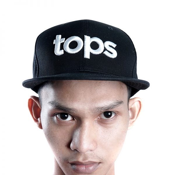 TOPSCORE TOPS SNAPBACK CAP BLACK/WHITE