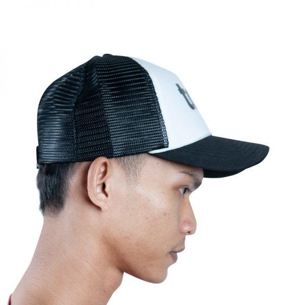 TOPSCORE TOPS TRUCKER CAP BLACK/WHITE