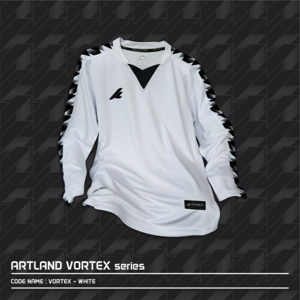 ARTLAND LONG SLEEVE VORTEX WHITE