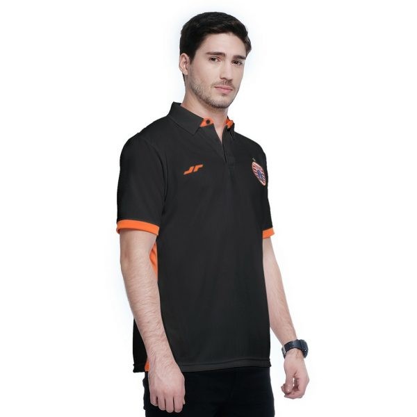 APPAREL JUARA POLO DRI FIT 2020 BLACK/ORANGE