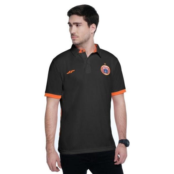 APPAREL JUARA POLO DRI FIT 2020 BLACK/ORANGE