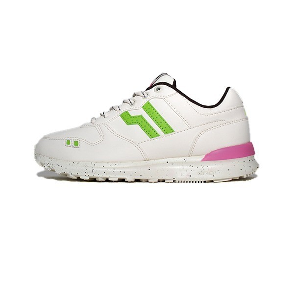 PIERO JOGGER W - ES PODENG BROKEN WHITE/LT. GREEN/PINK