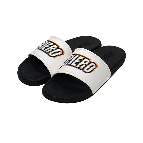 PIERO SANDAL PUNA GLITCH WHITE/BLACK
