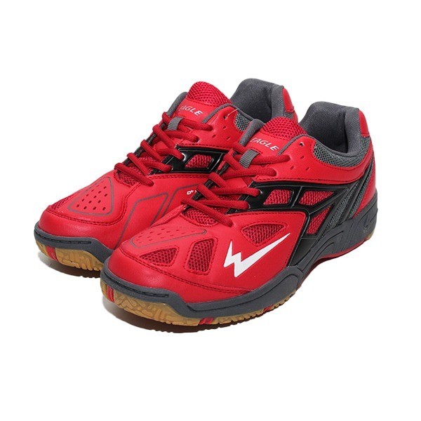 EAGLE SEPATU BADMINTON FLYING CLAW FIERY/ABU TUA