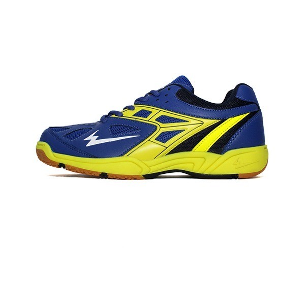 EAGLE SEPATU BADMINTON FLYING CLAW BIRU TUA/CITRUN
