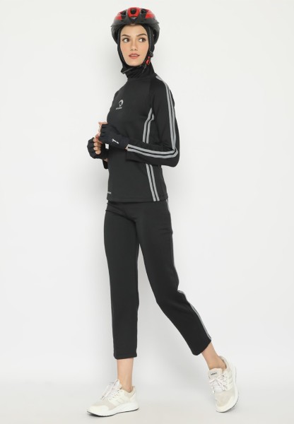 WALDOS SET HIJAB ICONIC HITAM