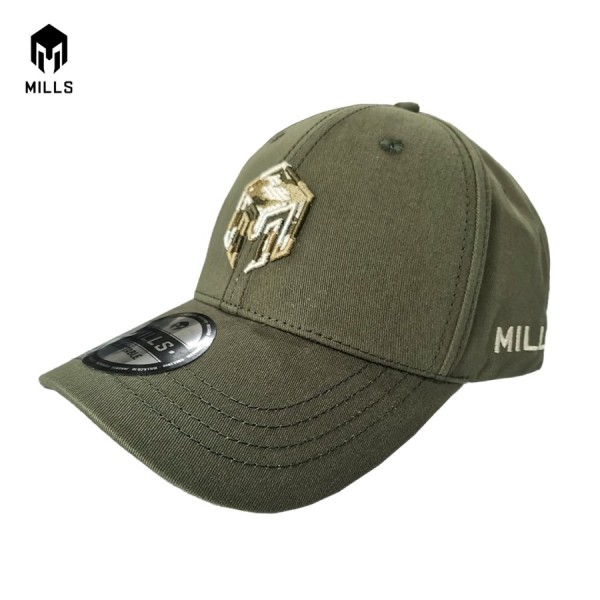 MILLS MILLS TOPI CAPS A4 4012 OLIVE CAMO