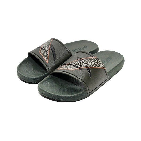 SPECS BLITZ SLIDE SANDALS OLIVE NIGHT/PALE OLIVE/BLACK