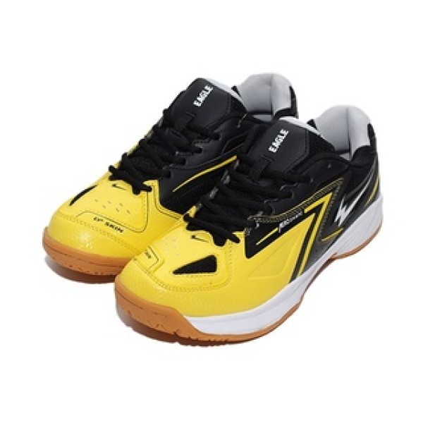 EAGLE SEPATU BADMINTON VIBRANT KUNING/HITAM