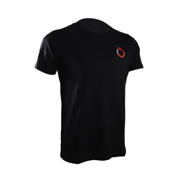 ORTUSEIGHT RED HOT T-SHIRT BLACK