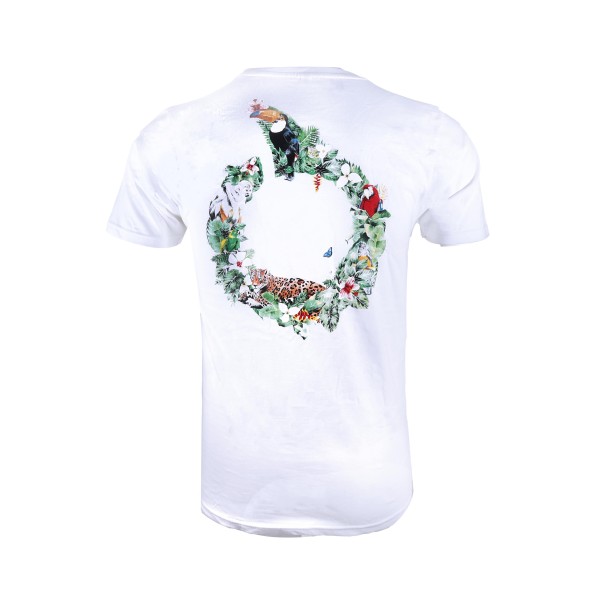 ORTUSEIGHT JUNGLE T-SHIRT WHITE