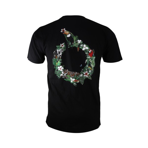 ORTUSEIGHT JUNGLE T-SHIRT BLACK