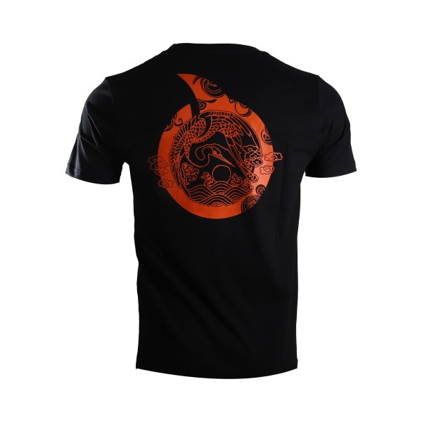 ORTUSEIGHT CRANE T-SHIRT BLACK