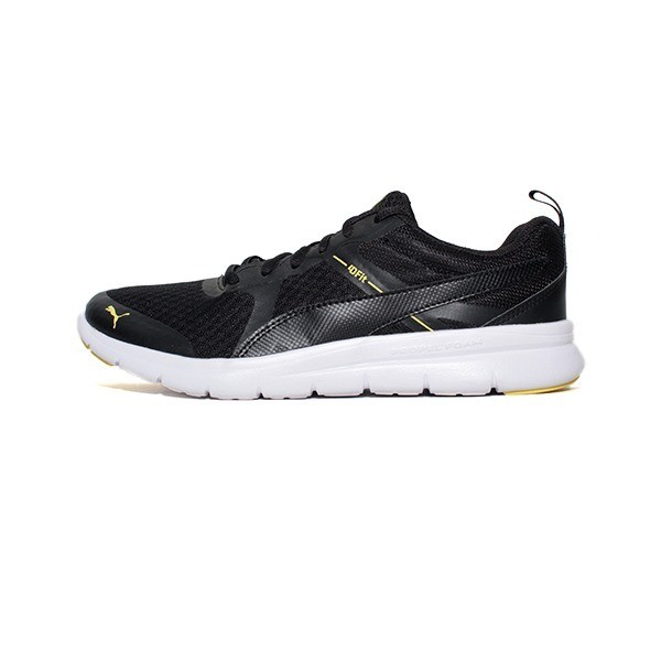 PUMA FLEX ESSENTIAL BLACK/BLAZING YELLOW