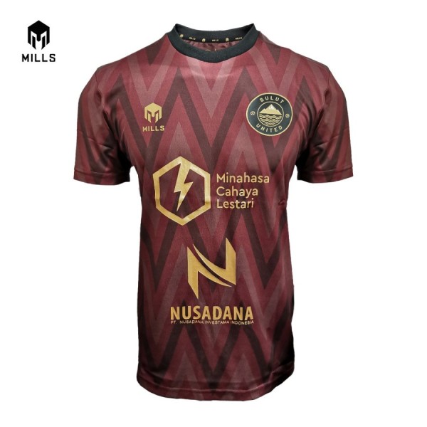 MILLS SULUT UNITED FC AWAY JERSEY 1052SUFC BROWN