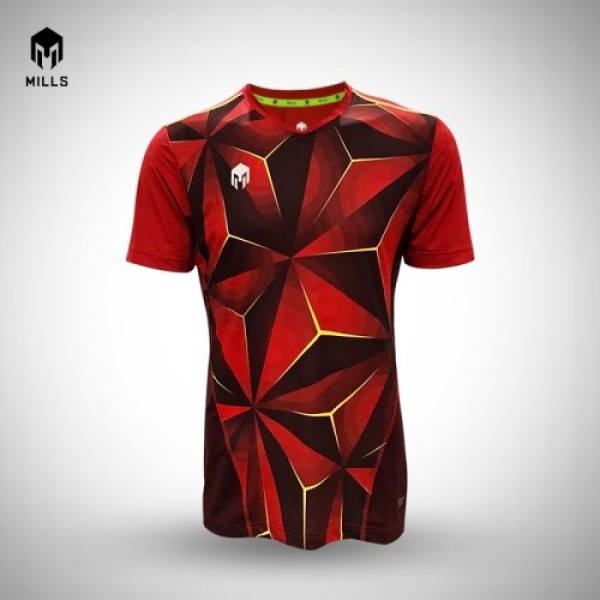 MILLS MILLS FOOTBALL JERSEY ENDURANCE 1012 RED