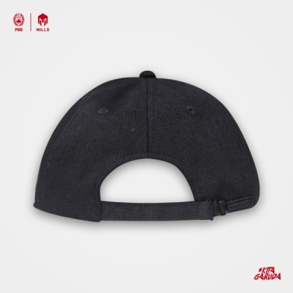 MILLS MILLS LOGO SNAPBACK CAPS A4 4005 BLACK