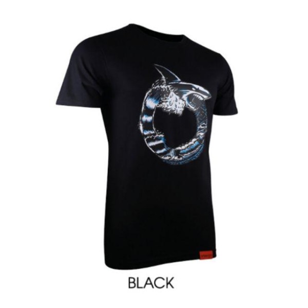 ORTUSEIGHT SHARK T-SHIRT BLACK