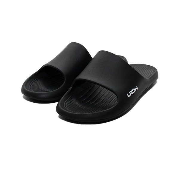 LEO RICHIE LEO SLIDES HEAVY BLACK