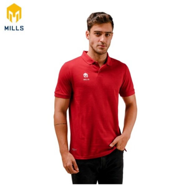MILLS ETERNAL POLO SHIRT 17017 RED