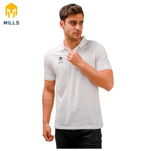 MILLS ETERNAL POLO SHIRT 17017 WHITE