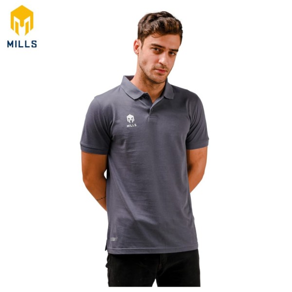 MILLS ETERNAL POLO SHIRT 17017 DARK GREY
