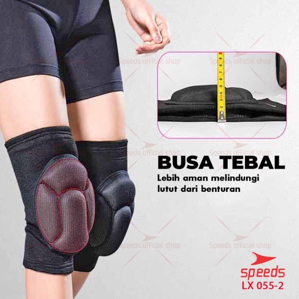 SPEEDS SPEEDS KNEE SUPPORT BLACK