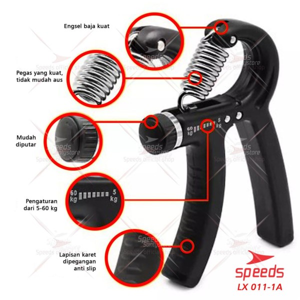 SPEEDS SPEEDS HANDGRIP BLACK