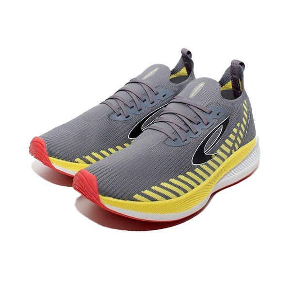 910 KISHI RUN ABU-ABU/KUNING-NEON/MERAH