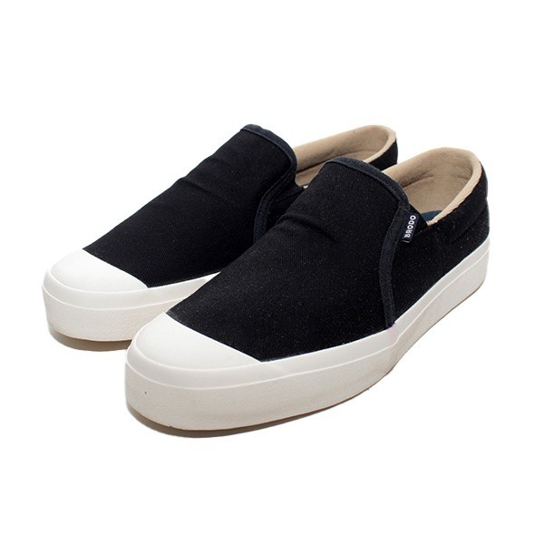 BRODO VTG V.2 SLIP ON BLACK