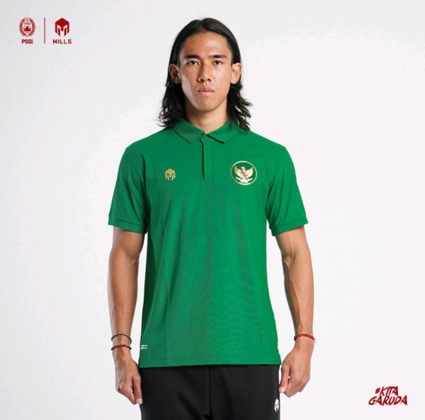 MILLS GARUDA POLO SHIRT 1701GR GREEN